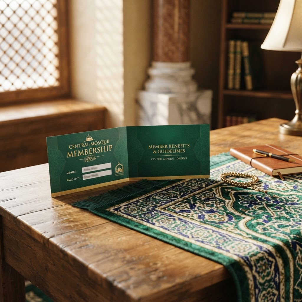 Islamic geometric pattern and membership materials